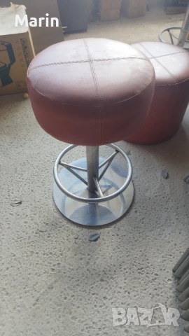 Бар стол кожа , снимка 2 - Столове - 54160128
