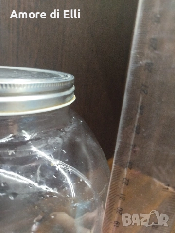 Голям стъклен диспенсър за напитки "Yorkshire" с кранче – Винтидж стил