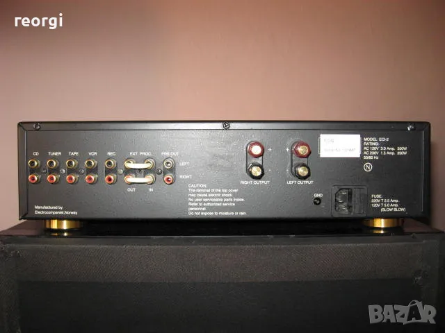 Elektrocompaniet-ECI-2-Klas-A-интегр.усилвател-Xай-Енд, снимка 6 - Ресийвъри, усилватели, смесителни пултове - 48088217