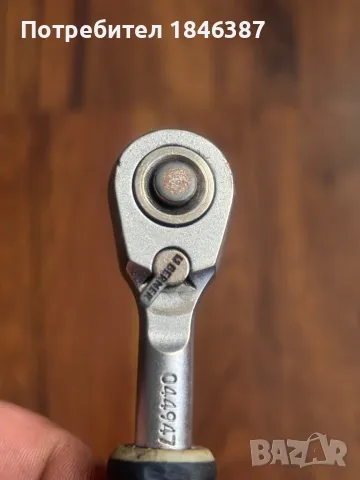 Тресчотка 1/4” Berner Germany, снимка 5 - Други инструменти - 50028891