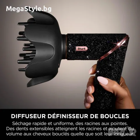 Мултифункционален сешоар и стайлър Shark FlexStyle 5-in-1 Air Styler, снимка 3 - Сешоари - 55816691