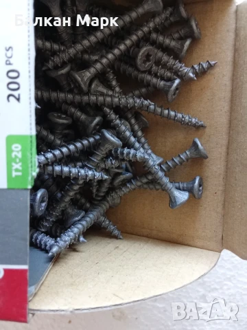 Dyna Plus Outdoor C4 – Винтове за дърво,външна употреба (4x40 мм, 200 бр) , снимка 3 - Облицовки - 50806379