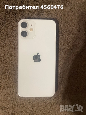 iPhone 12 mini 64 gb бял white като нов перфектен