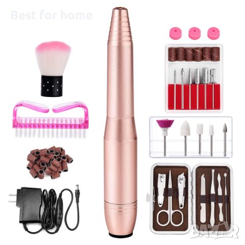 Машина за маникюр и педикюр с аксесоари Tomight, снимка 3 - Продукти за маникюр - 42369766