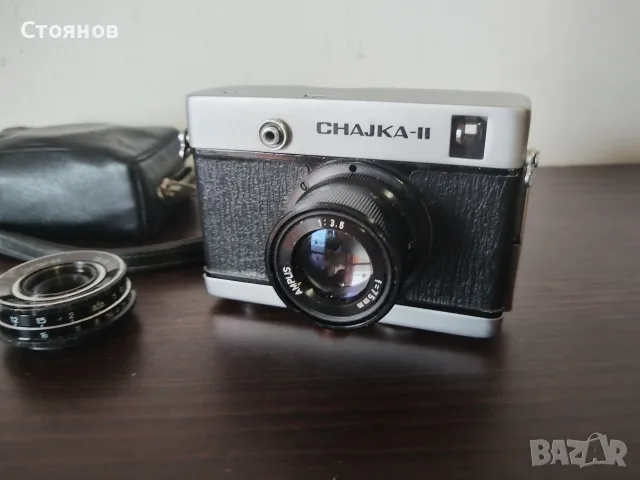 Фотоапарат CHAJKA-II USSR с два обектива 