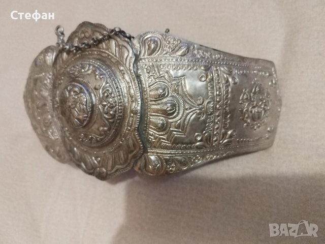 Голяма сребърна пафта., снимка 5 - Антикварни и старинни предмети - 51945874