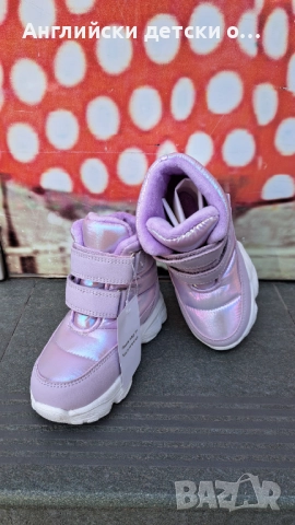 Английски детски апрески-Matalan, снимка 2 - Детски боти и ботуши - 52412288