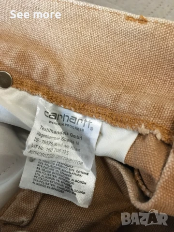 Carhartt Work in progress панталон XL, снимка 5 - Дънки - 51222929