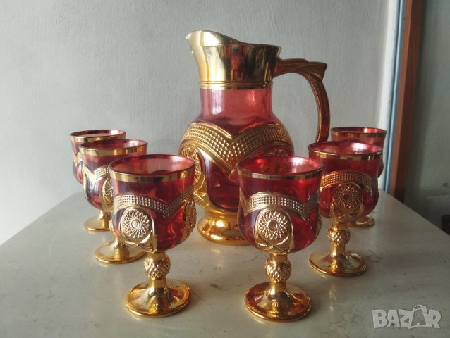 луксозен сервиз за вино