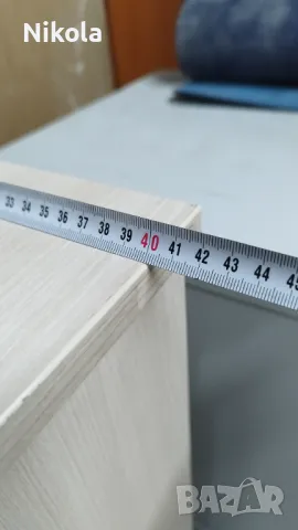 Офис шкаф - двукрил гардероб с рафтове 80/142/40 - 4 рафта, снимка 7 - Гардероби - 49263955