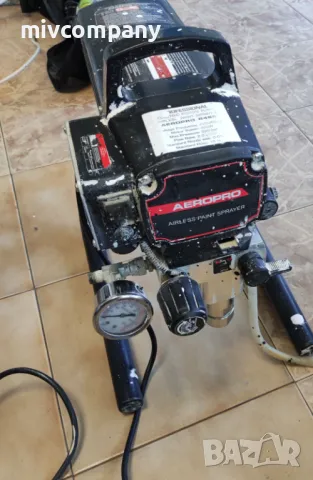 Машина за боядисване AEROPRO R455 с електрическа бутална помпа., снимка 1