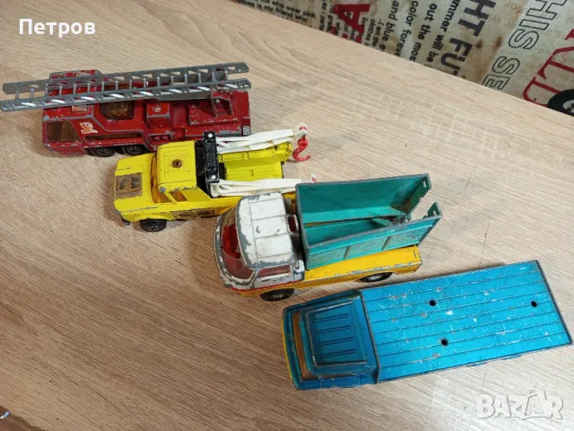 Стари метални камиончета"Matchbox"Corgi', снимка 12 - Колекции - 49422052