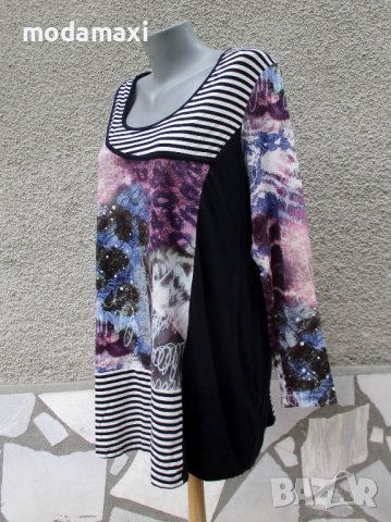 3XL Нова туника от трико , снимка 4 - Туники - 42105542