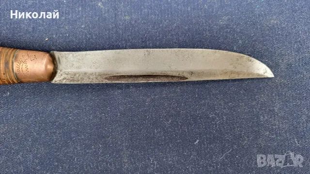 Финка, скандинавски нож , снимка 7 - Антикварни и старинни предмети - 50305415