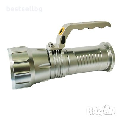 Мощен ръчен акумулаторен прожектор лед фенер за къмпинг лов риболов, снимка 3 - Къмпинг осветление - 29092224