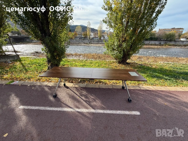 Страхотна конферентна маса сгъваема подвижна ролбар на колелца;, снимка 8 - Маси - 53067494