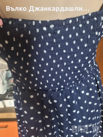 Рокля на точки Vero Moda, размер L, снимка 6 - Рокли - 53190242