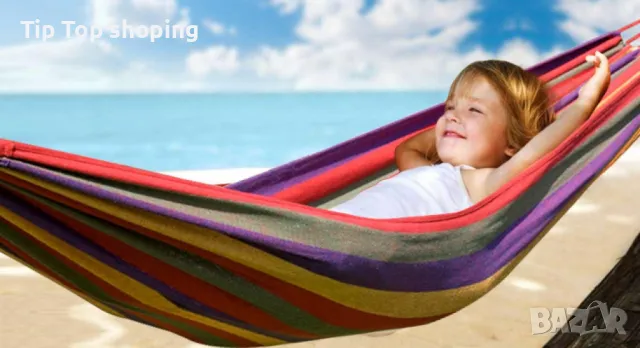 Голям хамак - ПРОМОЦИЯ 🔥, снимка 3 - Градински мебели, декорация  - 50304628