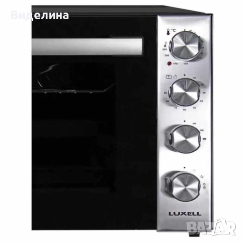 МИНИ ФУРНА , 70л ЧЕРЕН ГРАНИТ LX-9325CTDB,ЧЕРЕН INOX LUXELLLX-9325-CTDX, снимка 7 - Печки, фурни - 51903890