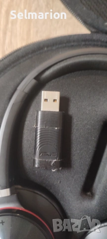 Слушалки Хед сет Asus HS-W1 2.4 GHz Wireless Design Headset, снимка 4 - Безжични слушалки - 53154698