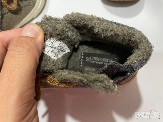 Сет обувки есен/зима 19/20 номер Zara,Carters, снимка 4 - Бебешки боти и ботуши - 38135735