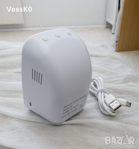 PM2.5 CO2 HCHO TVOC Air Quality Detector Датчик Сензор Качество на въздуха, снимка 6 - Друга електроника - 35493231