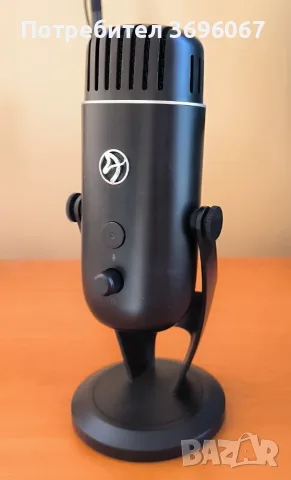 Arozzi Colonna USB микрофон – 20–20 000 Hz – черен, снимка 2 - Микрофони - 56183018