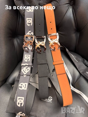 Dolce&Gabbana Колан Със Сертификат И Торбичка - Налични Различни Цветове Код SK245