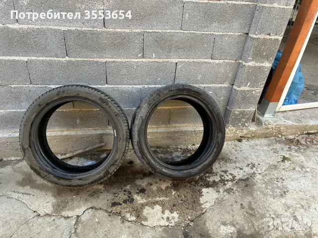 2 бр. гуми 245/45 R19 102V M+S – добър грайфер