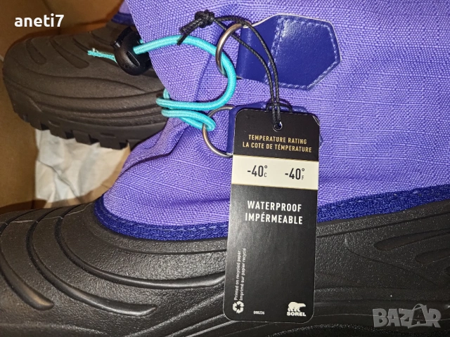 Нови апрески SOREЛ, EUR 39, неизползвани, с етикет. Отлично състояние, снимка 2 - Мъжки боти - 53289683