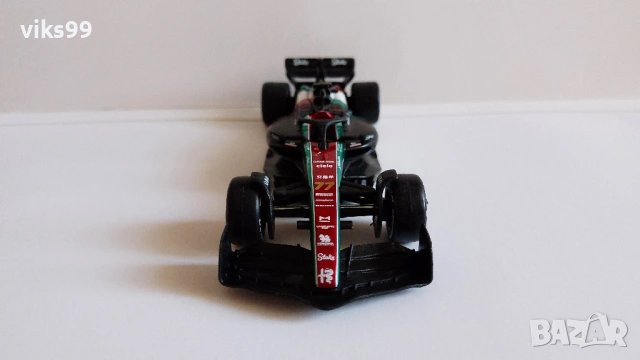 Bburago Alfa Romeo C43 #77 Italian GP Formula 1 2023 1:43, снимка 7 - Колекции - 53257821