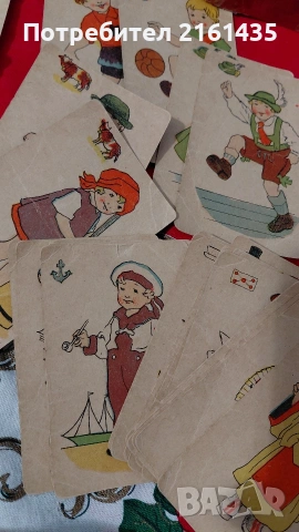 Карти Черен Петър от 30-те години на миналия век. , снимка 5 - Колекции - 53279044