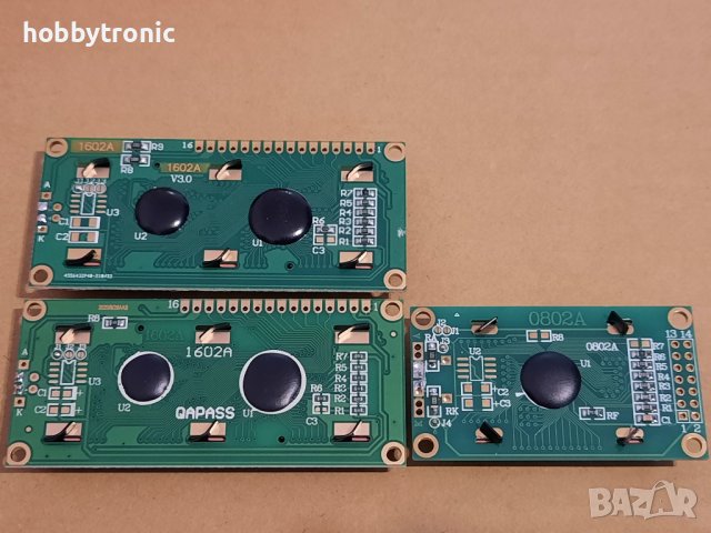 LCD модули 1602, 0802, 1602 I2C, снимка 3 - Друга електроника - 38732111