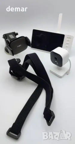 APPS2Car Бебефон 2 в 1, 5'' дисплей 1080p Full HD камера нощно виждане, снимка 8 - Бебефони - 49664403