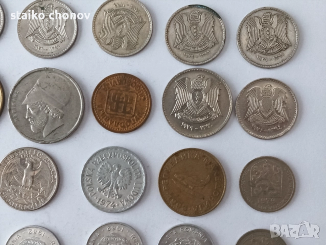 Монети, снимка 4 - Нумизматика и бонистика - 52304007