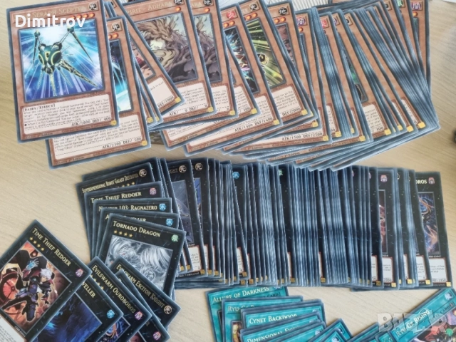 Yu Gi Oh - карти 500+ броя, снимка 6 - Колекции - 56346760