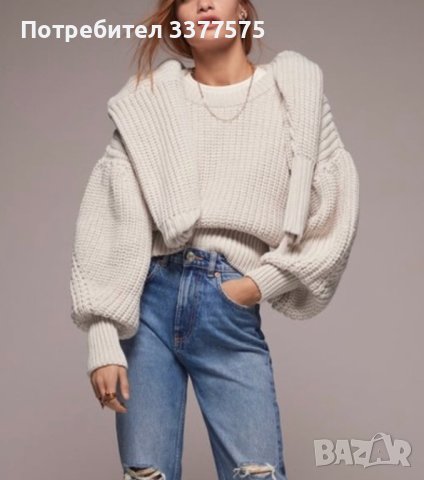 ZARA пуловер, снимка 2 - Блузи с дълъг ръкав и пуловери - 44354258