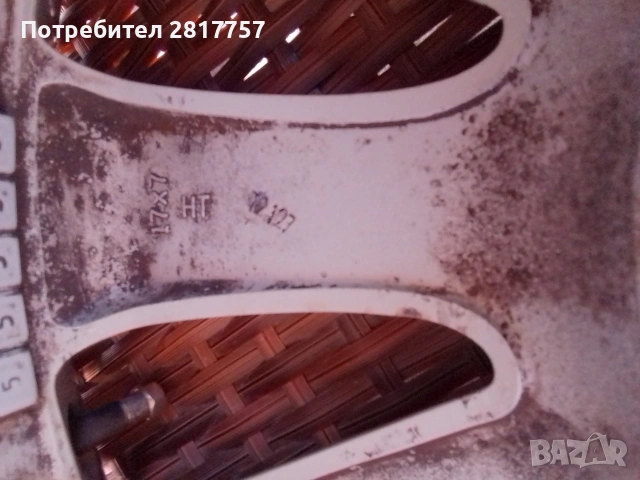 17ц 5х105 алуминиеви джанти , снимка 10 - Гуми и джанти - 53980423