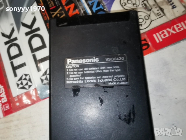 PANASONIC VSQ0420 MADE IN JAPAN 2804262131, снимка 18 - Дистанционни - 54347304