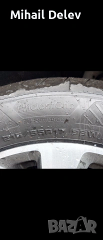 GOODYEAR EFFIGRIP PERF 2 - 215/55R17 98W - 4 броя, снимка 3 - Гуми и джанти - 54109673