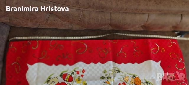 Комплект покривки/карета/рънъри и дантелени подложки – втора ръка, но в чудесно състояние (само личн, снимка 3 - Покривки за маси - 53140757