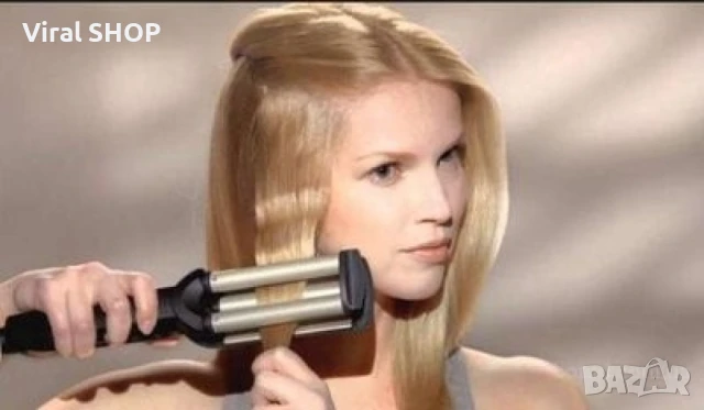 Класическа ретро преса за коса – нова прическа в домашни условия всеки ден!, снимка 5 - Друга електроника - 48380307