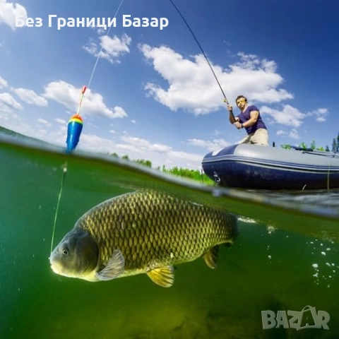 Нов Комплект риболовни плувки тежести стопери конектори 10 части рибар, снимка 7 - Такъми - 53985753