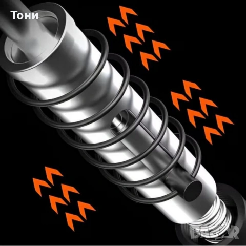 Професионален пистолет за забиване на пирони + 50 броя пирона, снимка 3 - Други инструменти - 54140350