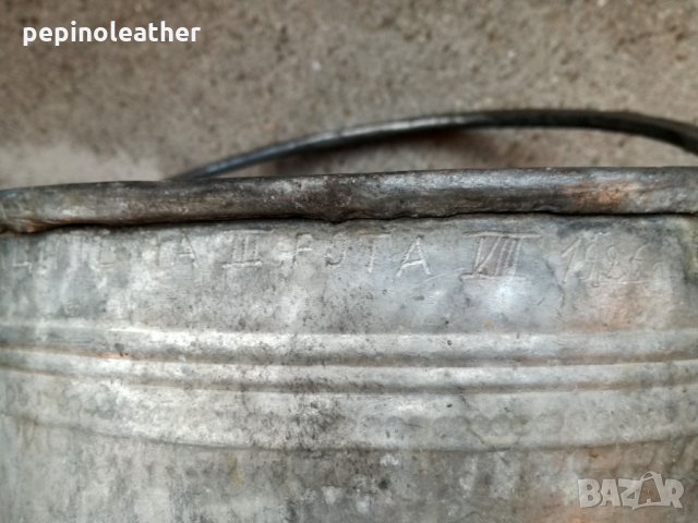 100 годишни 2 медни / бакърени котлета, снимка 5 - Антикварни и старинни предмети - 31714833