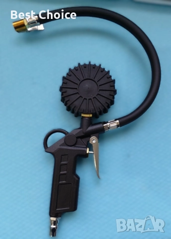 Аналогови манометри за налягане в гумите с пистолетна ръкохватка., снимка 3 - Аксесоари и консумативи - 52774297