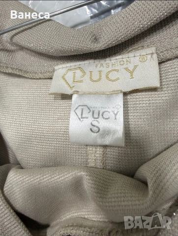 Рокля Lusy с отворено деколте, снимка 3 - Рокли - 52597736