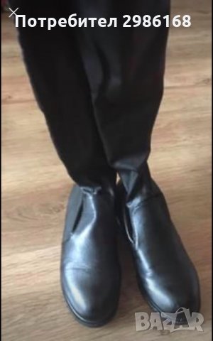 Черни ботуши-Чизми, снимка 5 - Дамски ботуши - 31879314