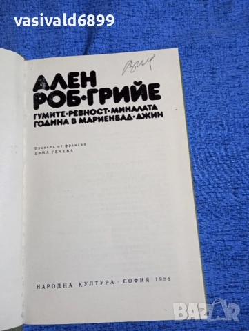 Ален Роб - Грийе - избрано 