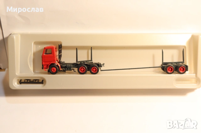 HERPA H0 1/87 SCANIA ДЪРВАРКА КАМИОН МОДЕЛ, снимка 2 - Колекции - 53154822